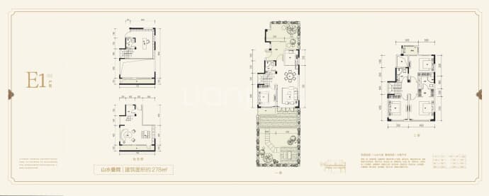 西山桃花源--建面 278m²