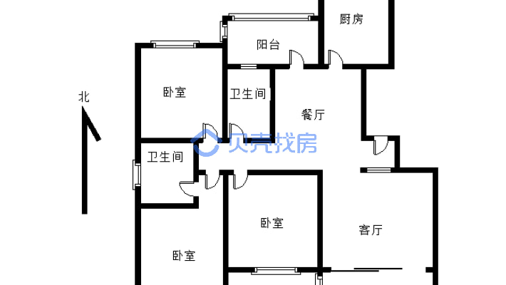 万达熙龙湾 多层洋房带电梯 产权清晰可以分期随时看房-户型图