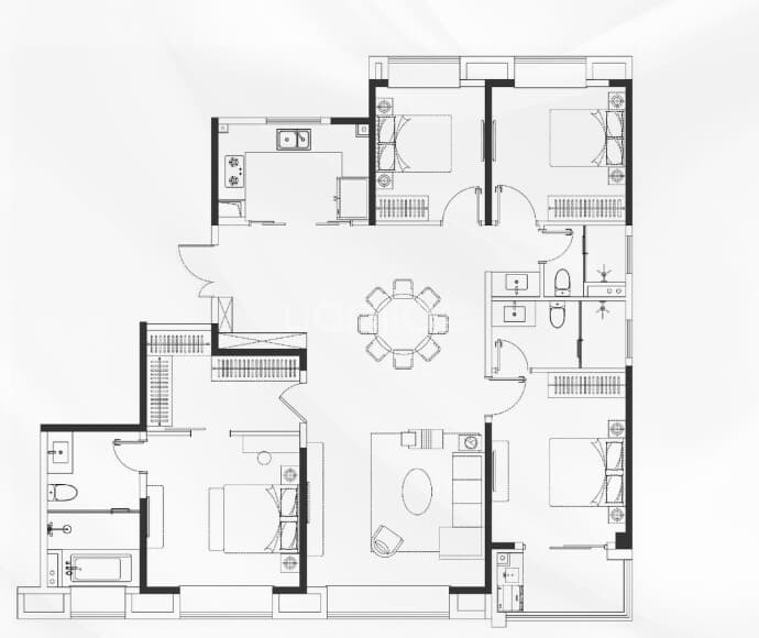 中企云萃森林--建面 175m²