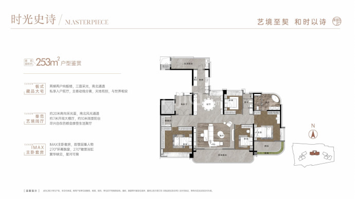 保利华创都荟天珺--建面 253m²