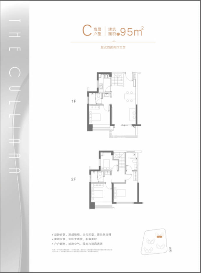 天健天玺--建面 95m²