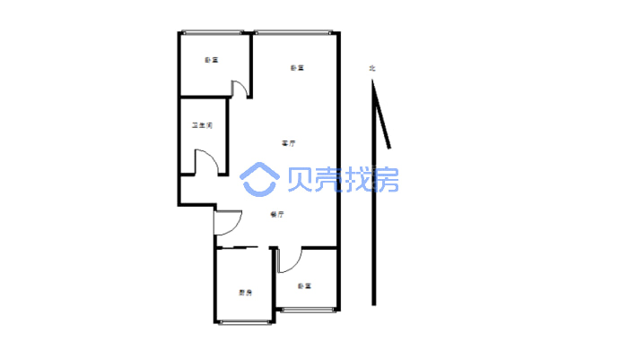 香格里拉，一楼带下沉，精装修，阳光房-户型图