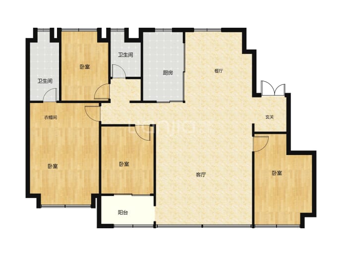 招商四季臻邸--建面 171m²