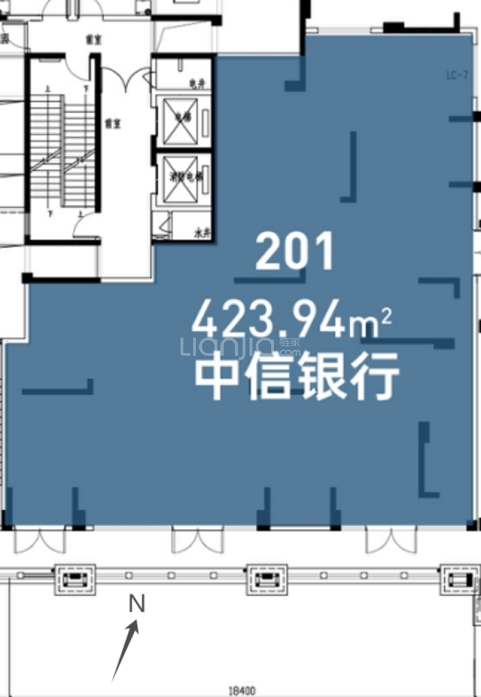 华发新城六期1室0厅0卫户型图