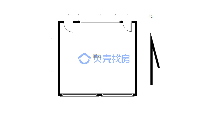 御园财富广场 二中南门 出行方便 位置好 可协商-户型图