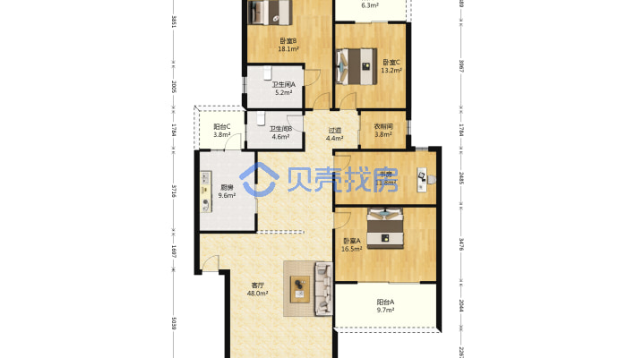 户型图江安花园简介查看小区详情小区均价12008 元㎡建筑年代2005年