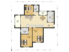 凤竹园电梯房中间楼层精装修拎包入住-苏州凤竹园户型图