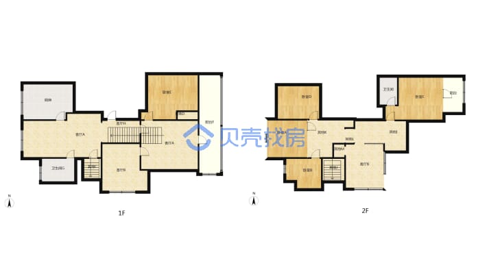 香溢江南262平精装六室看房提前联系-户型图