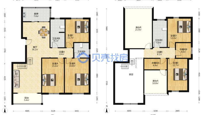 此房地理位置优越全屋精装修房东诚心出售老证可按揭-户型图