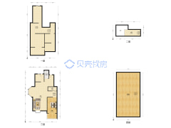 万达旁    叠墅带院子和地下室  环境优美-株洲磐龙世纪城丹桂里户型图