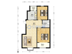 急售奧蘭天和家園2-2-1-1 88.00m²-周口奧蘭天和家園户型图