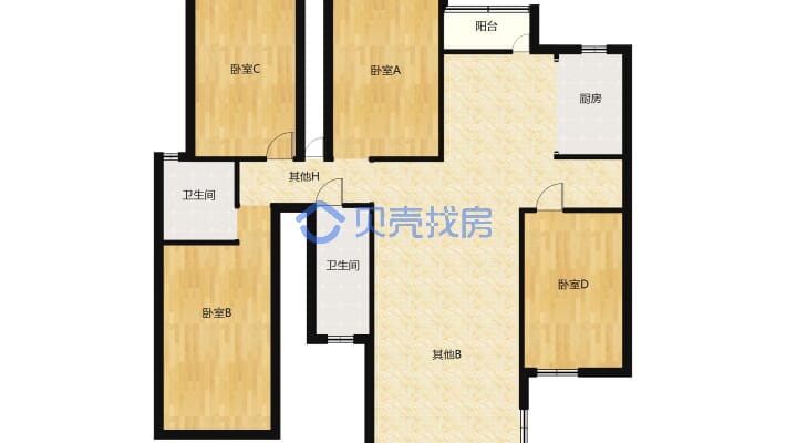开发区恒大旁 边，萍乡消防家属房，电梯房，好停车-户型图