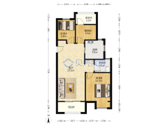 印象花园三室 万科建造 全新未动 品质房屋-苏州印象花园户型图