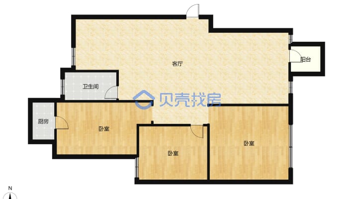 小区房子房龄新，小区环境保持的很好，人文素质比较高-户型图