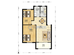凤栖园小区 2室2厅 南 北-苏州凤栖园小区户型图