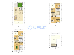 拎包入住 天台建宁园林小区电梯中间楼层精装二房-株洲海韵天城户型图