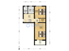 （店长主推）（板楼2层）（满五年住房  厨卫带窗）-北京麦子店街户型图