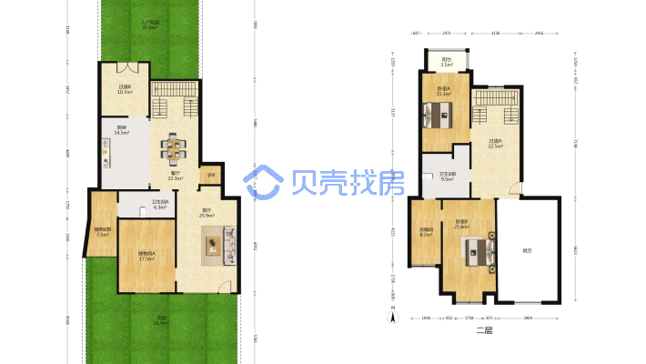 北京路 私家庭院 品质住宅 对居住有要求的人士首 选-户型图