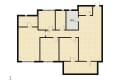 华侨城湖岸电梯中层01户型精装全新4房