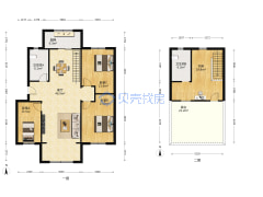 龙海新和居 4室2厅 南 北-乌鲁木齐龙海新和居户型图