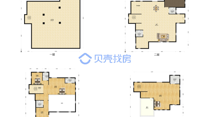 北欧风情，美丽园林，梦中情家，诚意出售-户型图