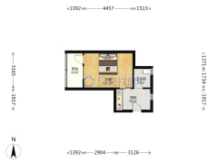 师专+大境，低总价，满五唯 一，全明户型-上海蒙自路395弄户型图