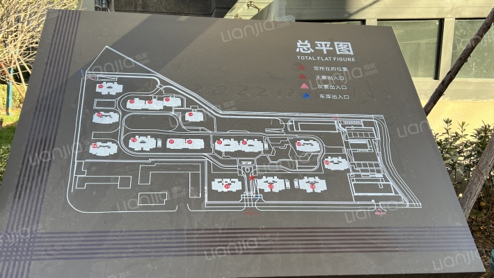 中铁四局集团机关大院北区外景图