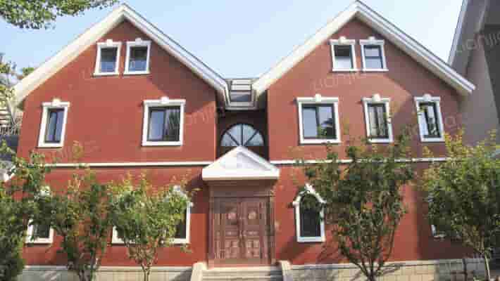 南山董事绘外景图