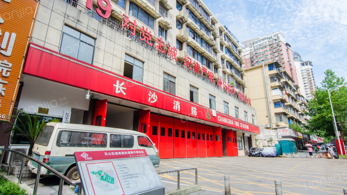 消防支队宿舍外景图