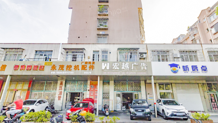 洪渡新村商住楼外景图