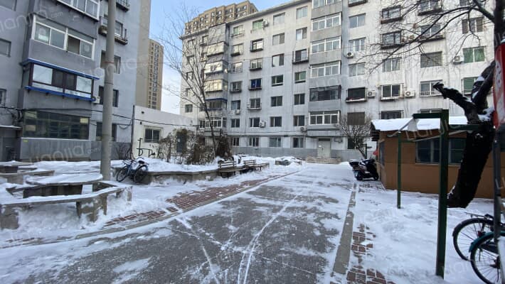 农业大学家属楼外景图