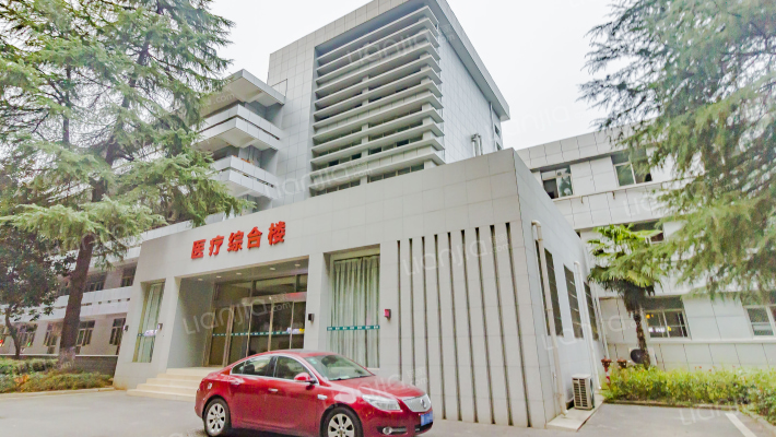 湖北省电力职工宿舍外景图