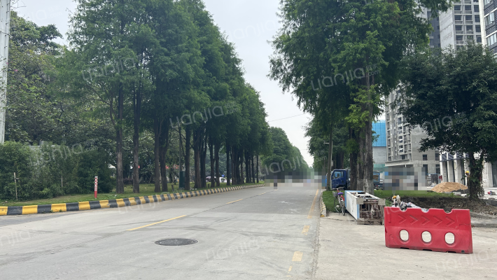 龙湖江与城外景图