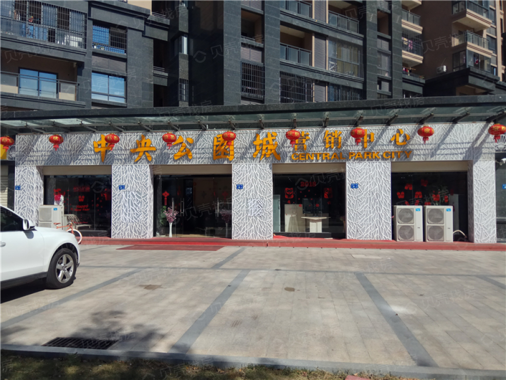 中央公园城项目现场