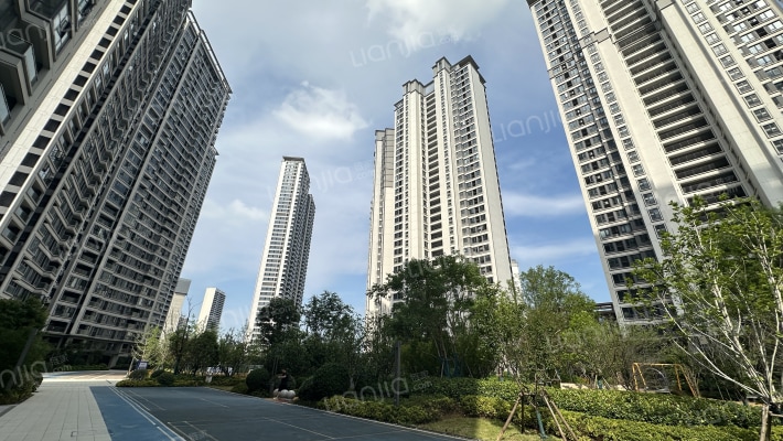 融创首创·国际智慧生态城市一江赋外景图