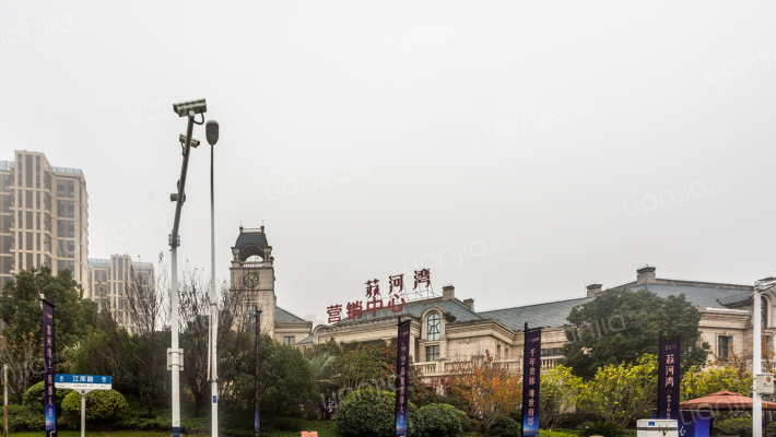 银城万科苏河湾外景图