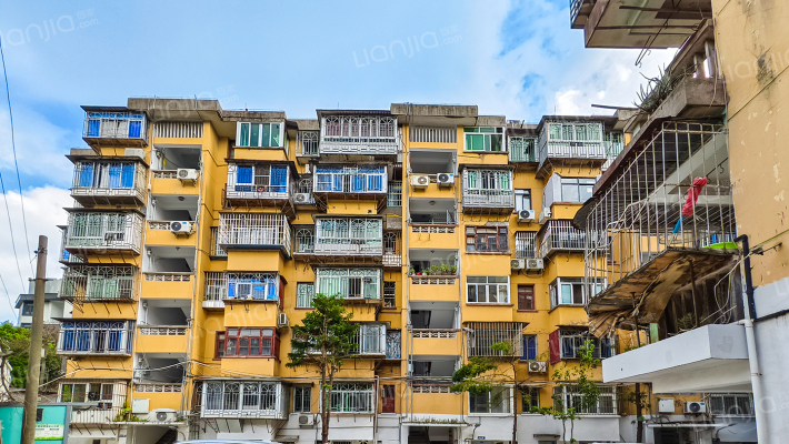 龙腰干休所宿舍外景图