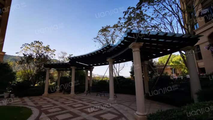 山水诚庐外景图