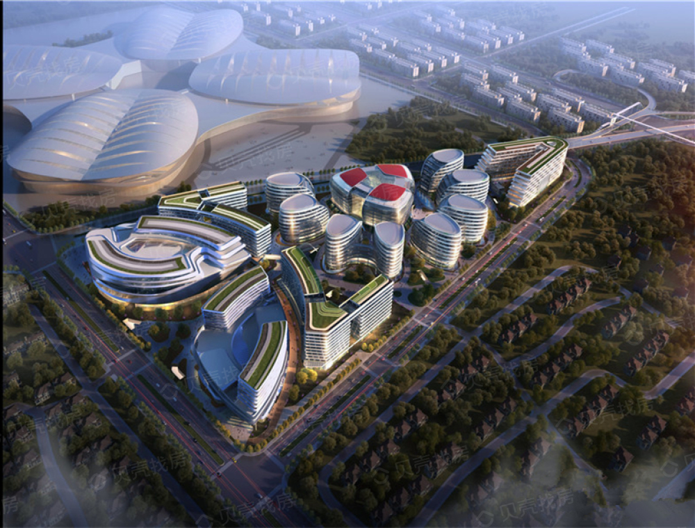 【虹桥世界中心_合肥虹桥世界中心楼盘】效果图相册-合肥贝壳新房