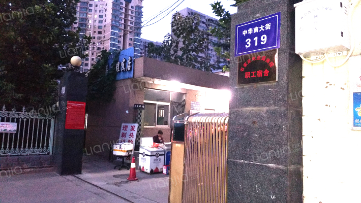 电业局职工宿舍外景图