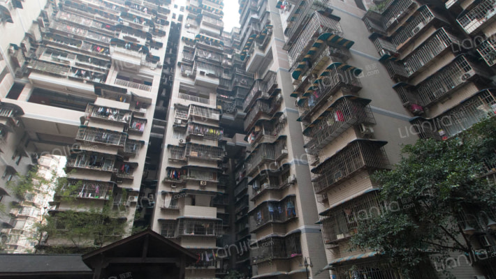 都市庭院花园外景图