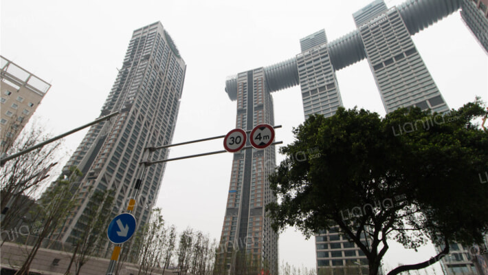 重庆来福士广场外景图