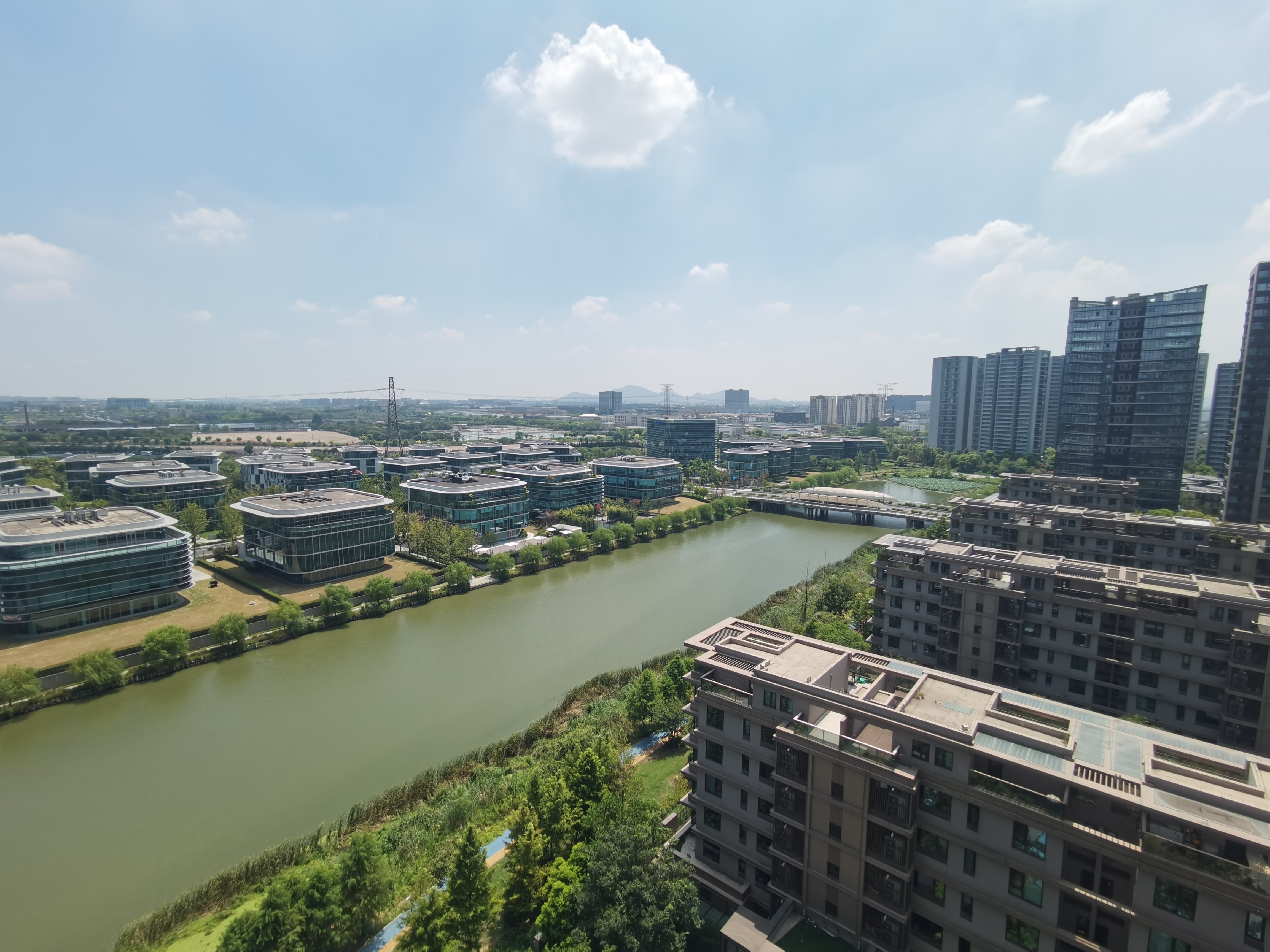 前湾国际中区小区实景 2