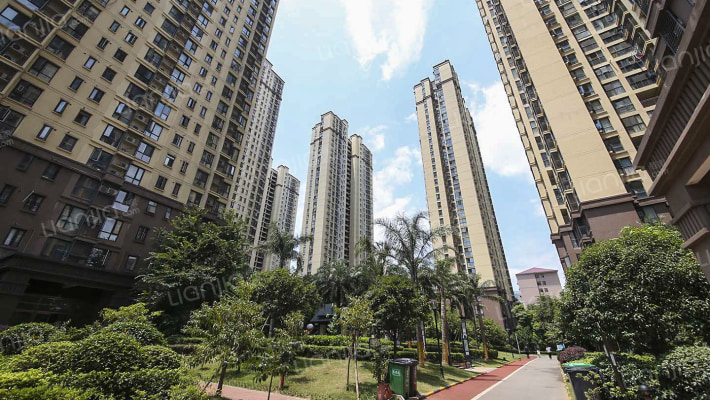 蓝光幸福满庭外景图