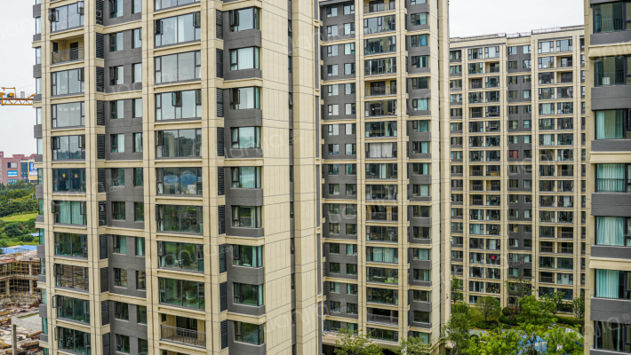 绿都青云赋景明苑外景图