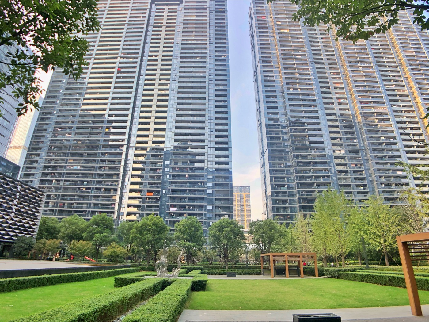 西溪丽晶小区实景 4