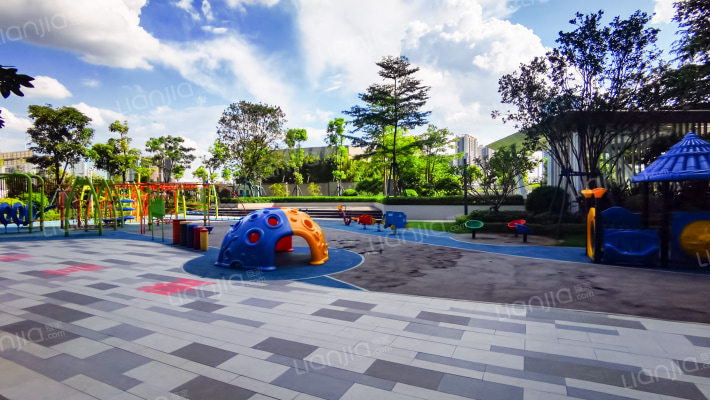 广州大学城智慧谷外景图