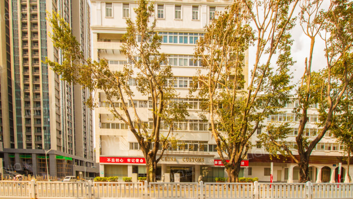 沙头角海关住宅楼外景图