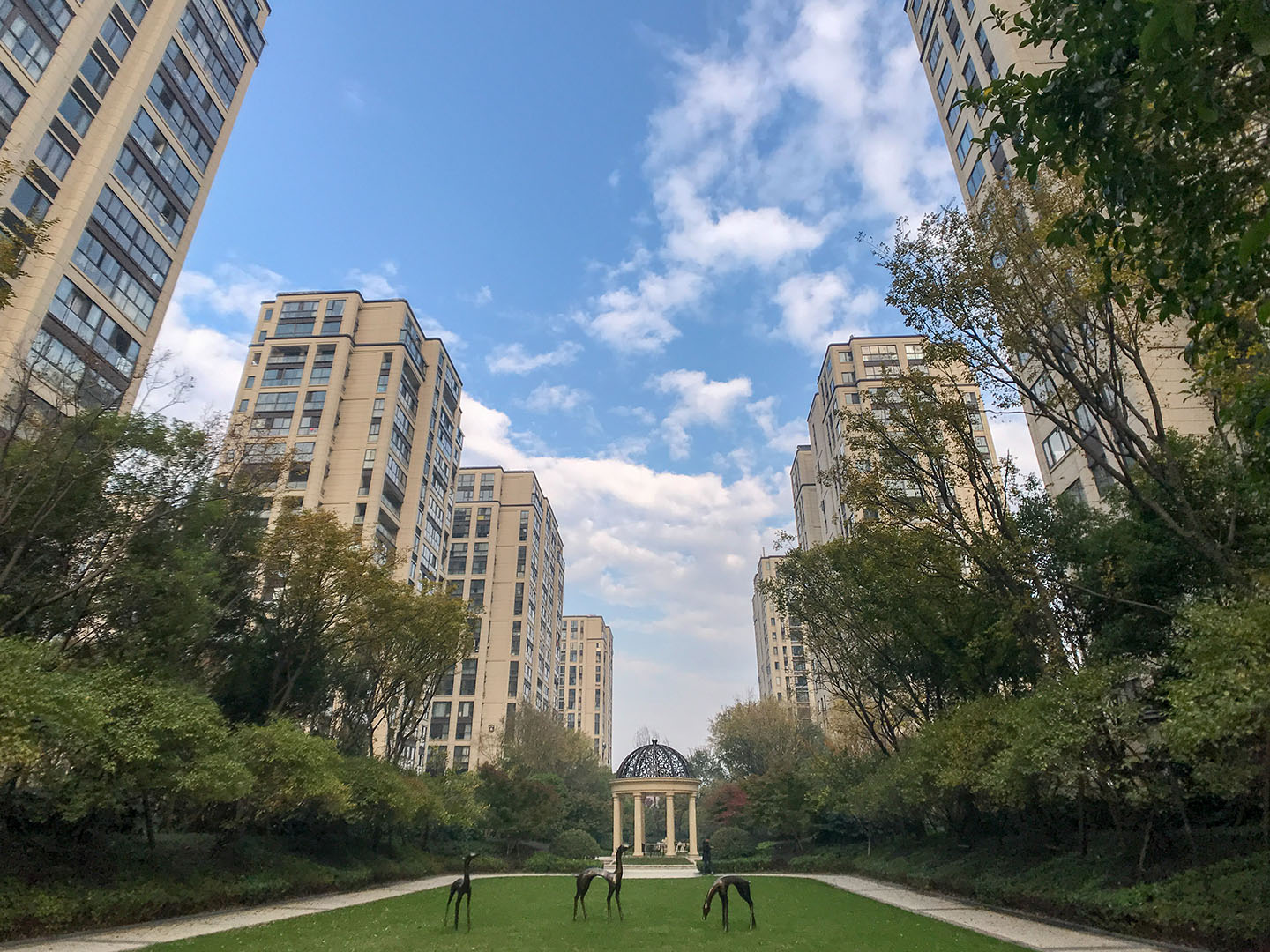 德信大家钱江府小区实景 4