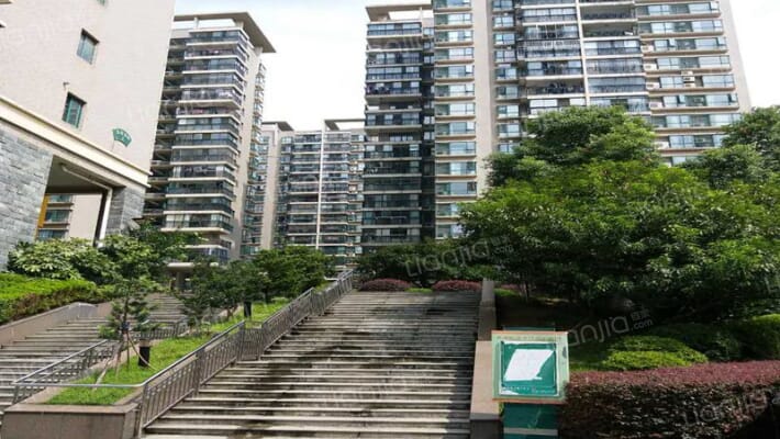 西湖丽景外景图